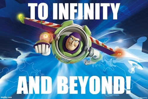 To infinity and beyond! - Toy Story (1995)-min